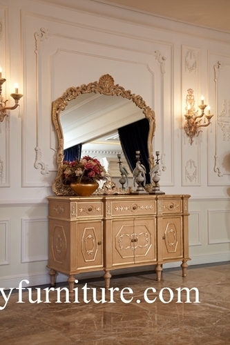 Buffet & Sideboards wall cabinet decoration table with mirror classic table