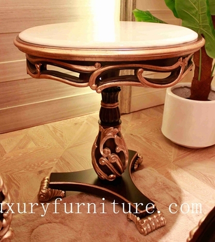 Corner table living room table marble table round table end table side table