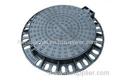 D400 ductile iron manhole cover and frame