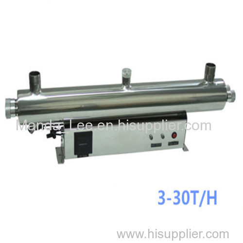 UV sterilizer for aquariums and fish