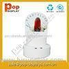 White Round Shampoo Display Stands Wiht UV Coating / Oil Lamination