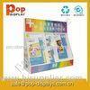 Corrugated Cardboard Photo Counter Display Stands With UV Coating