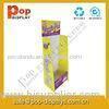 Foldable Corrugated Cardboard Hook Display Stands For Necklace