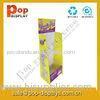 Foldable Corrugated Cardboard Hook Display Stands For Necklace