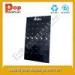 Corrugated Paper Hook Display Stands Durable For Greeting Card
