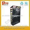 Corrugated Cardboard Hook Display Stands Stable With Varnish Coating