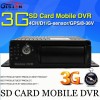 New Car DVR 4 channel Car DVR hard disk GPS Car DVR D1 G sensor motion detection black box