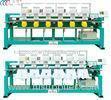 Industral Six Heads Tubular Embroidery Machine For Cap / Shirt With 9 Needles