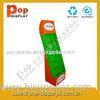 Marketing Cardboard Floor Display Stands Of Varnish Coating