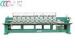 Towel / Garment Industrial Automatic Flat Embroidery Machine 10 Head 9 Needle