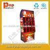 Greeting Card Red Cardboard Display Stands Durable With Rohs / UL