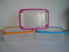 Plastic food storage container TPR seal rect. 3L