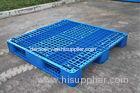 Rackable Plastic Shipping Pallets For Storage / Distribution , Blue Plastic Pallet Recycling