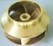 ASTM , GB Resin Sand Casting Copper Water Pump Impeller Approved ISO9001 , BV