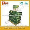 Custom Dog Food Corrugated Cardboard Display Stands For Promotion