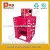 Foldable Cardboard Pallet Display , Custom Biscuit Display Stands