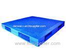 Durable Blue Reusable Plastic Pallets With Virgin HDPE / Recycled PP