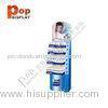 Light Weight Cardboard Floor Display Stands For Supermarket