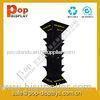 Pallet Cardboard Floor Display Stands , Black Display Racks