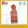 Juice / Red Wine Cardboard Display Stands For Advertising
