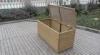 Resin Wicker Storage Box , All Weather Plastic Rattan Cushion Box