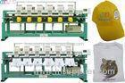 Six Head Clothes Nine Needle Digital Embroidery Machine With Servo Motor