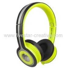 Monster iSport Freedom On-Ear Bluetooth Wireless Headphones Neon Green
