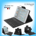 Mini wireless bluetooth keyboard with PU leather case