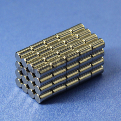 cylinder magnet grade n42 D4 x 6mm generator magnets china ndfeb magnet manufacturer