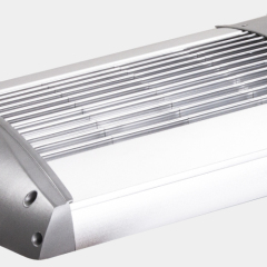 Vertical and horizontal installation 35W LED street light with silver and black shell