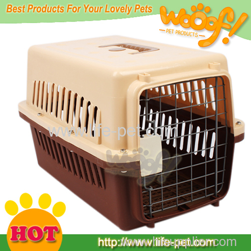 High quality plastic dog carriers with wheels