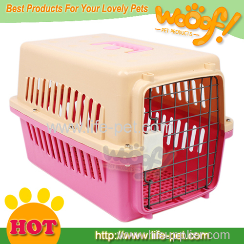 High quality plastic dog carrier