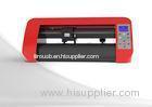 Red 12 Inch Optical Sensor Vinyl Cutter Plotter , Mini Cut Plotters for Office