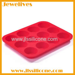 silicone round chocolate mold 12 cavities