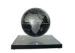 6" Diameter Magnetic Levitating Globe Display , Bottom Silver Floating Globe