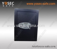 Electronic hidden wall safe flat for Large Jewelry or Small Handgun Security