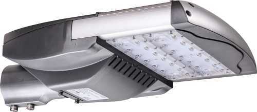 P66/IK08 65W LED street light with timer and light sensor