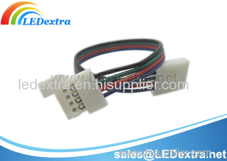 RGB Flexible Light Strip Pigtail Connector Clamp