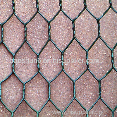 pvc hexagonal wire mesh