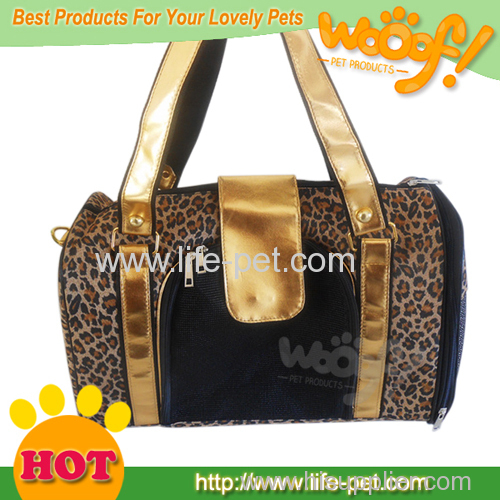 Leopard design fashion dog bag