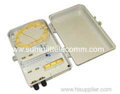 Outdoor Fiber Optical Distribution Boxes with Optical Splitter 16 Core Waterproof Fiber Distribution Boxes with Splitter