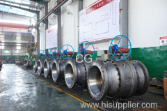 API 6D Trunnion Mounted Ball Valve