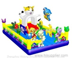 Kids wedding Party 13ft custom pvc inflatable bounce house slide jumper moonwalk