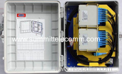 Outdoor Fiber Optical Distribution Box with PLC Splitter 1:32 Optical Splitter Boxes 32 Core