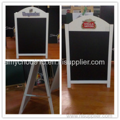 chalkboard/blackboard/menu board/white board/green board/A-frame wooden promotional chalkboard
