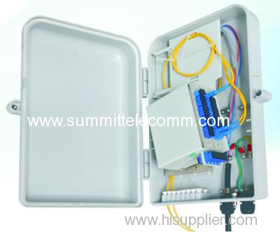 Outdoor FTTH Box with PLC Splitter 1:16 Optical Fiber Distribution Box with PLC Fiber Optic Splitter Box