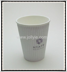 customerized high quality disposable paper cups for Euro 8oz