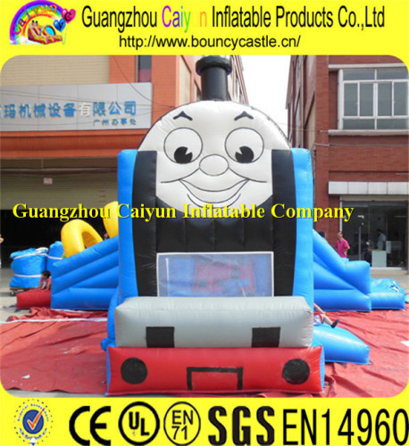 Inflatable Thomas the Train Jumper with Slide