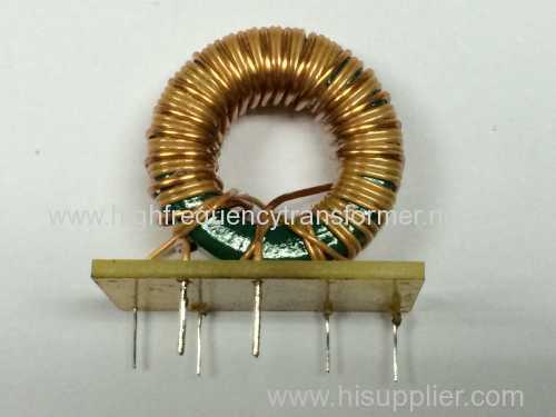 Toroidal choke coil/wire wound inductor/Ferrite cores