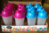 Protein shaker bottle 500ml plastic in display box packing